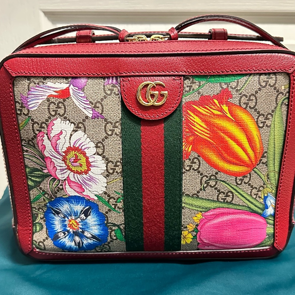 Gucci Ophidia Flora Crossbody Bag